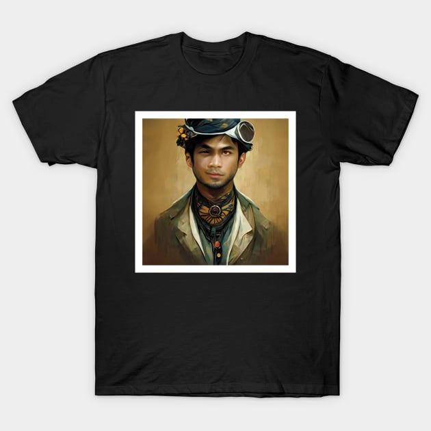 Juan Dela Steampunk T-Shirt by Tooniefied